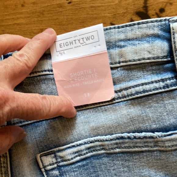 2 for $10 | NWT Eightytwo denim shorts - Picture 6 of 9